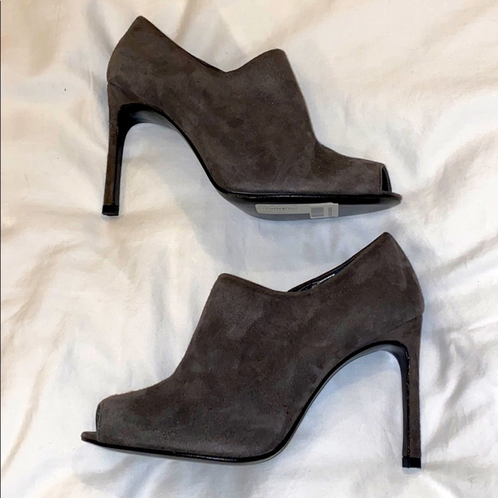 Stuart Weitzman Suede Shoetie
